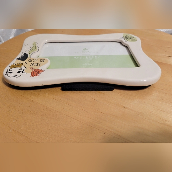 Rae Dunn Disney Princess and Frog Tiana From the Heart 4×6 Frame Artisan Collect - Picture 12 of 15